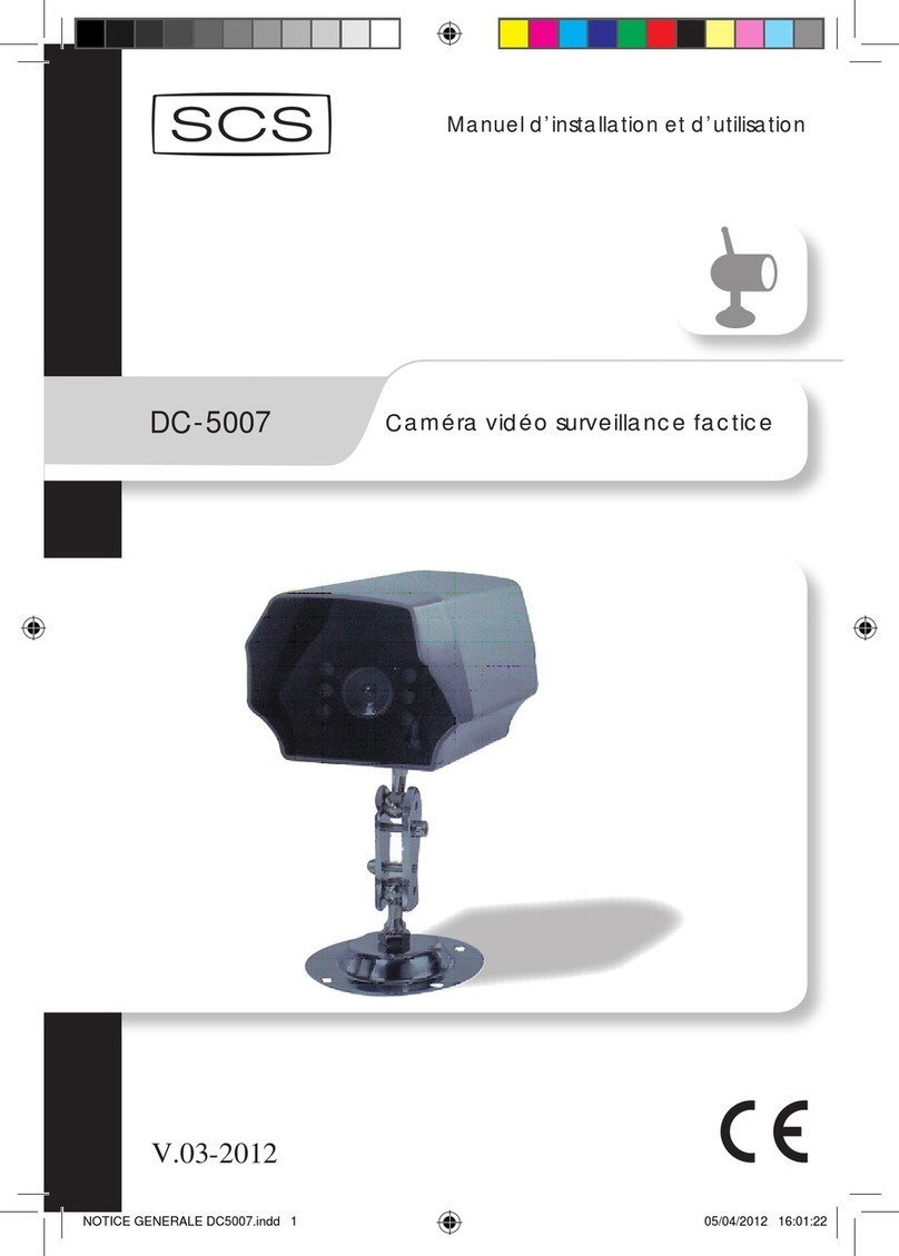SCS DC-5007 Installation and user manual