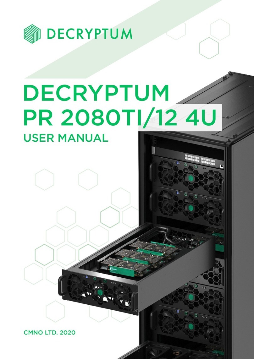 DECRYPTUM PR 2080TI/12 4U user manual