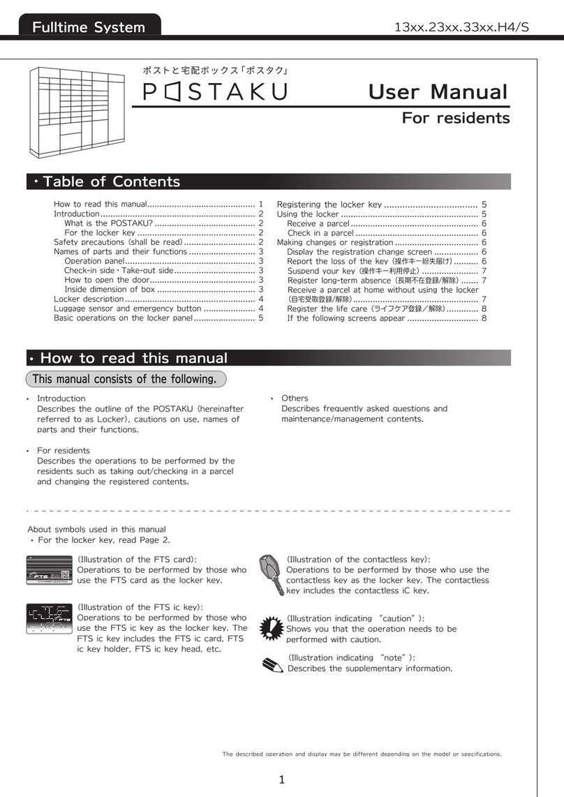 Fulltime System Postaku User manual