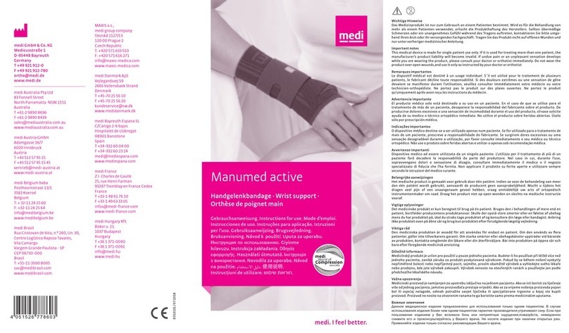 medi Manumed active Instructions for use