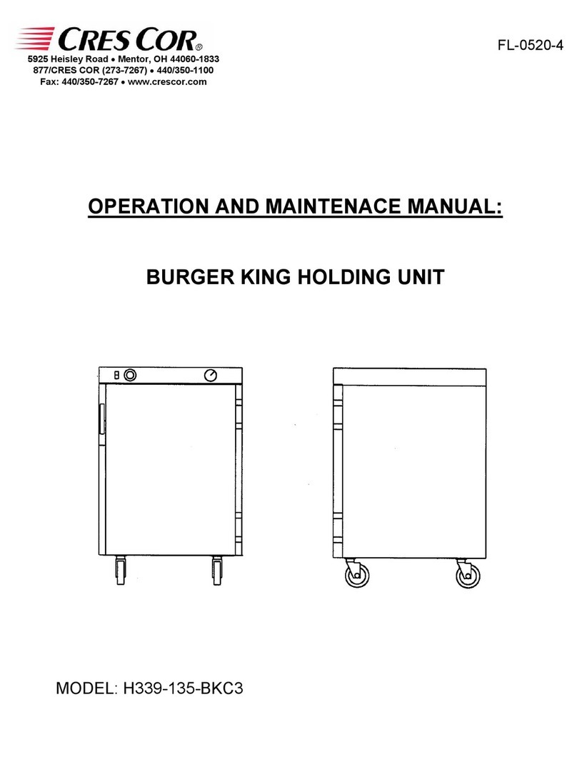 Cres Cor H-339-135-BK Series Operation and maintenace manual Cres Cor H-339-135-BK Series Operation and maintenace manual
