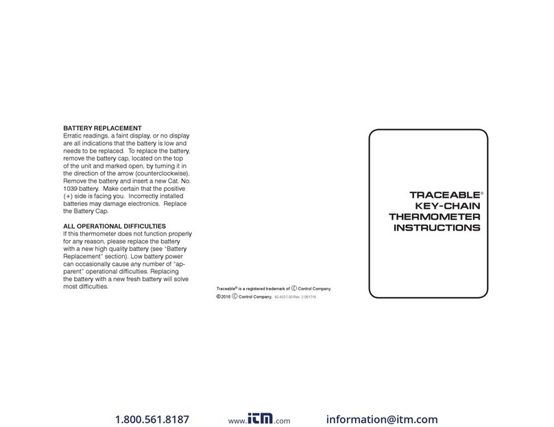 Traceable 4351 User manual