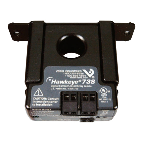 Veris Industries Hawkeye 738 installation guide