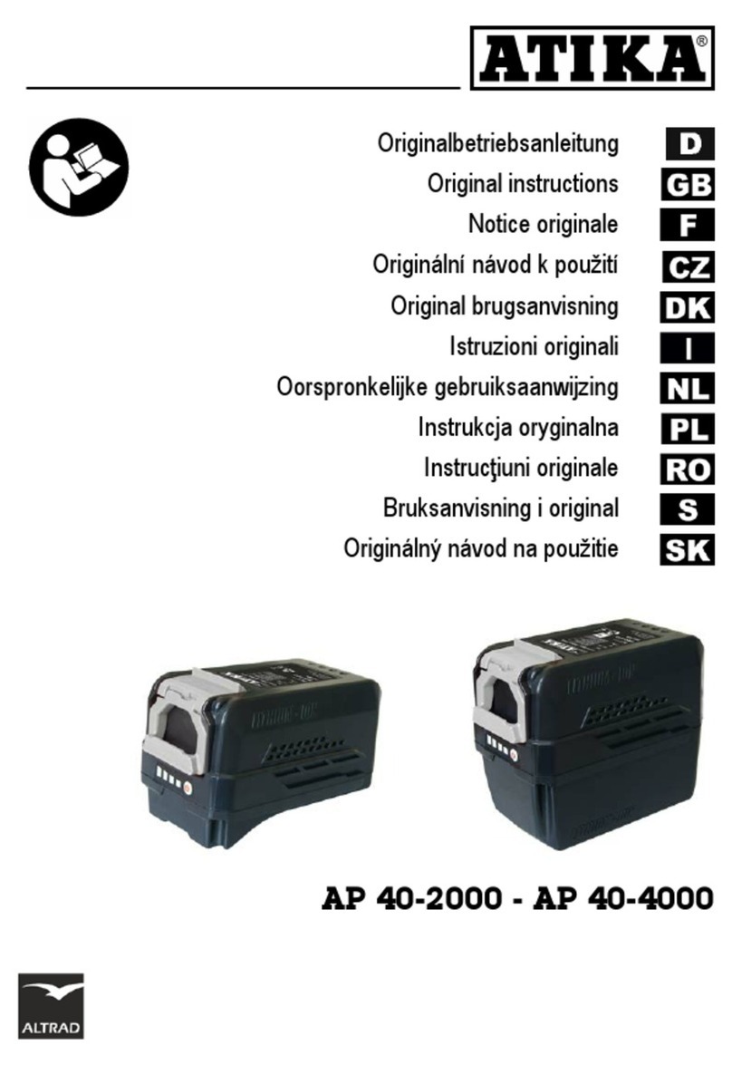 ATIKA AP 40-2000 Original instructions