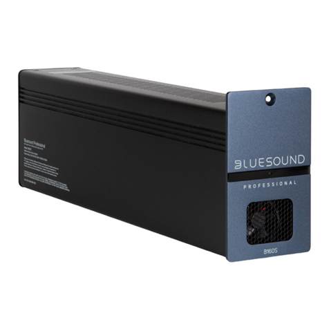Bluesound Professional B160S Quick setup guide
