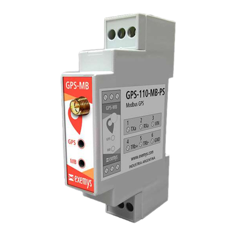 exemys GPS-MB user manual