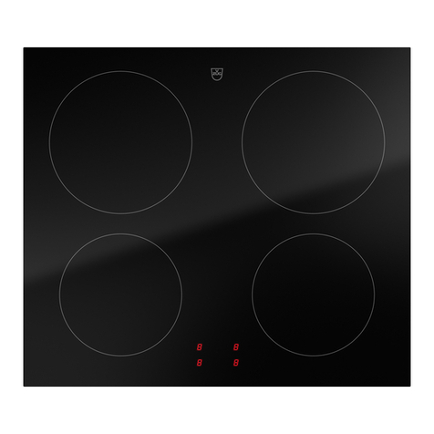 V-ZUG CookTop V2000 J604 User manual