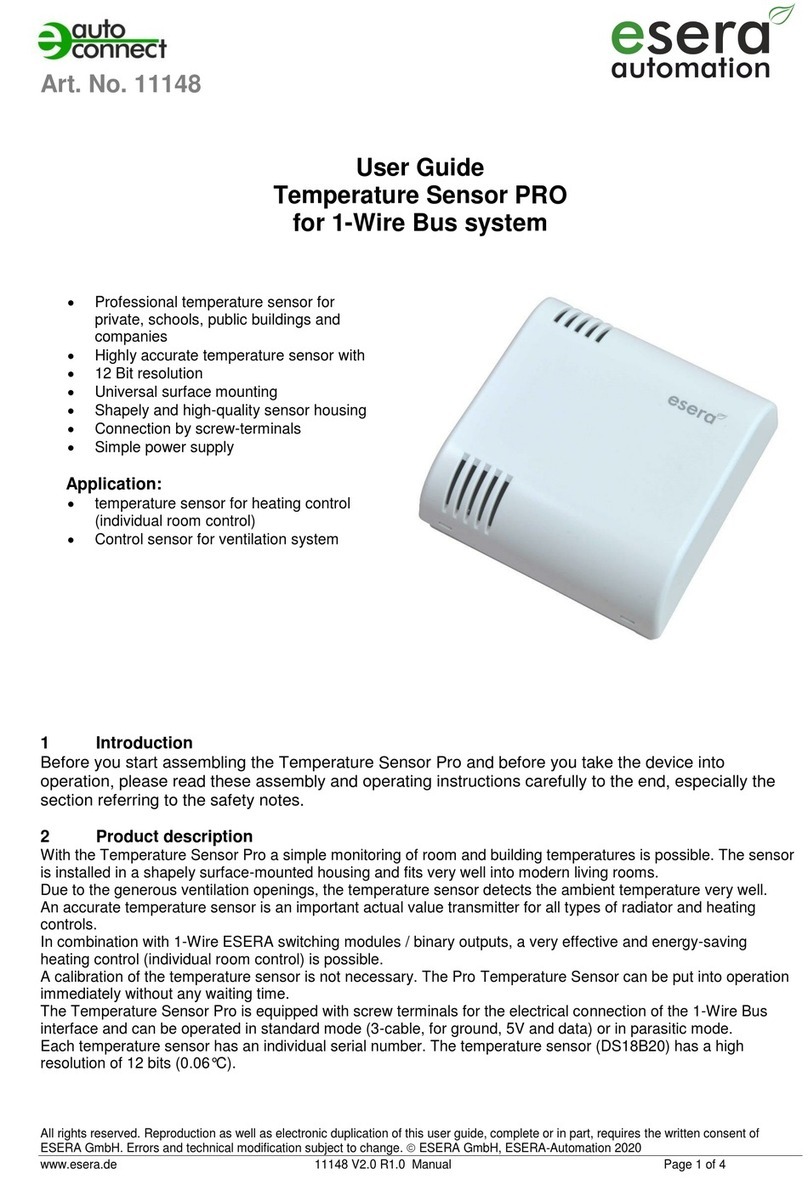 esera automation PRO 11148 user guide esera automation PRO 11148 user guide