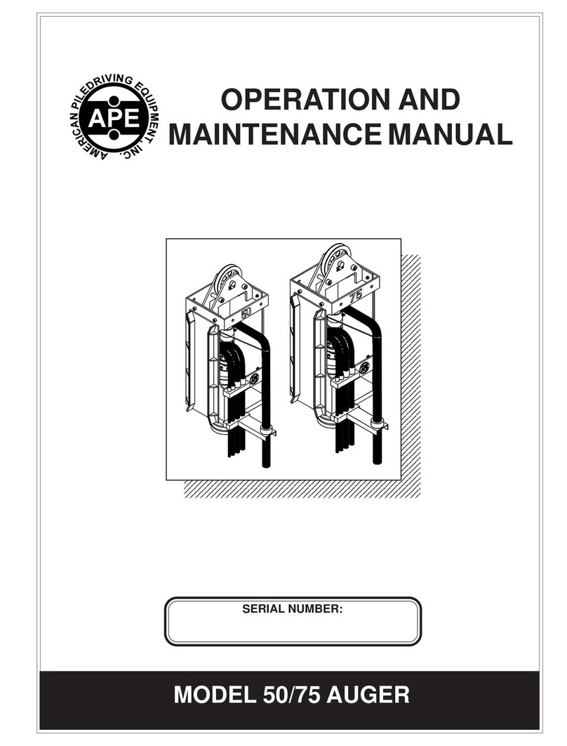 APE 50 User manual
