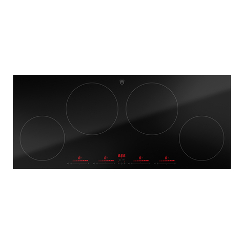 V-ZUG CookTop V6000 I904 operating instructions