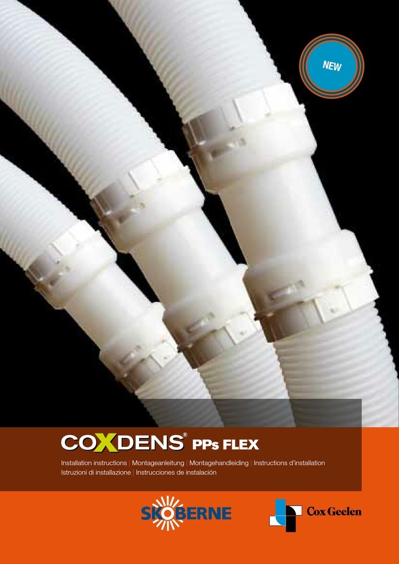 SKOBERNE Coxdens PPs Flex installation instructions