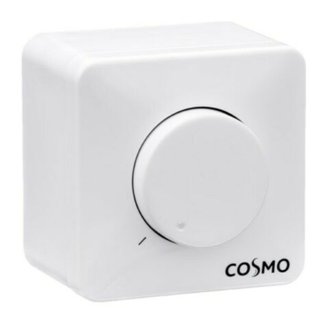 Cosmo CVECP1 Mounting & operating instructions