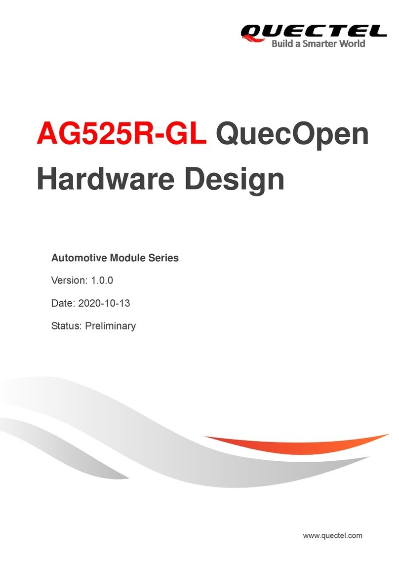 Quectel QuecOpen AG525R-GL Supplement