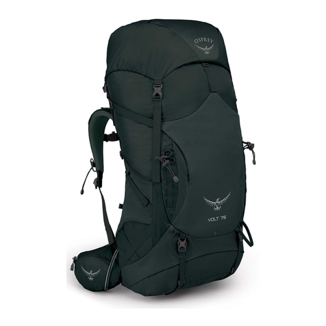 Osprey VOLT 75 User manual
