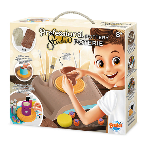 Buki Poterie Professional POTTERY Studio User manual
