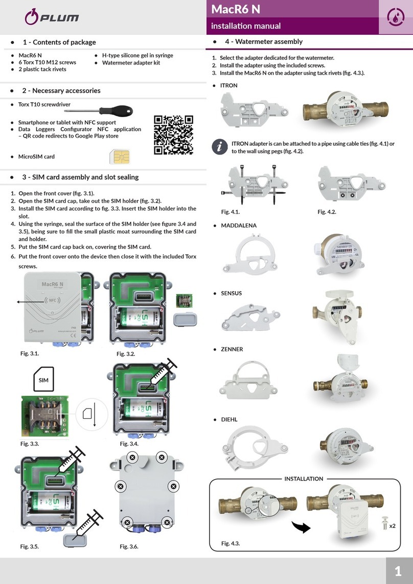 Plum MacR6 N installation manual