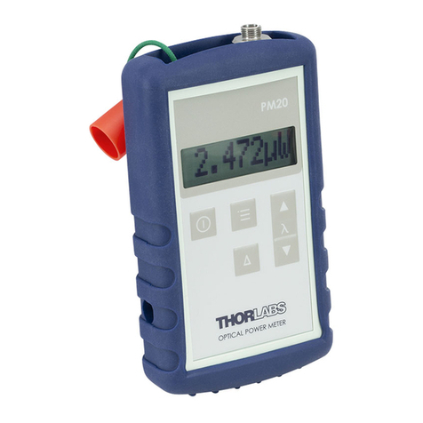 THORLABS PM20 Series Operation manual