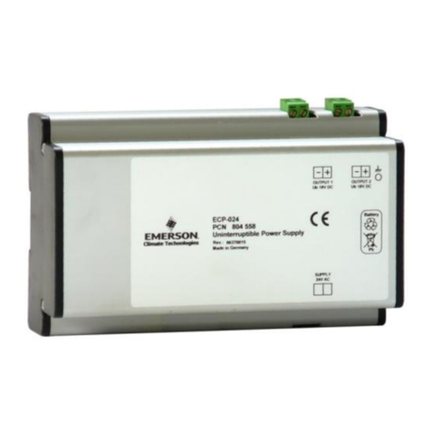 Emerson ECP-024 User manual
