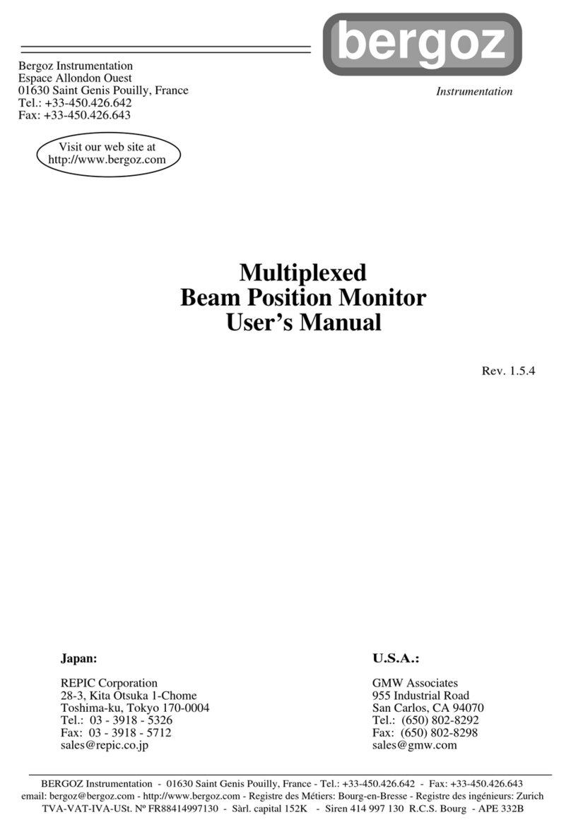 Bergoz MX-BPM user manual