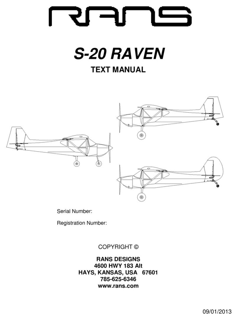 Rans S-20 RAVEN TEXT MANUAL