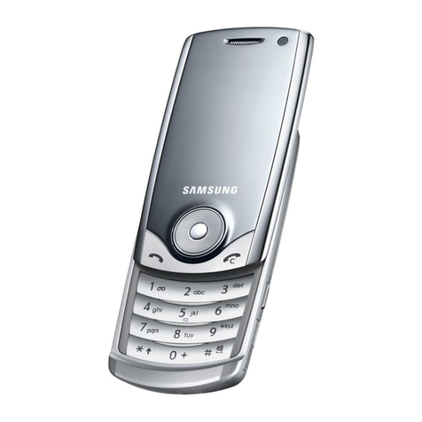 Samsung SGH-U700V User manual