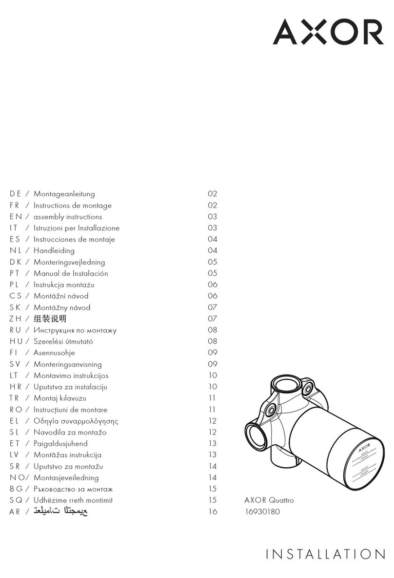 Axor Quattro 16930180 Guide