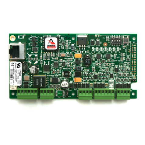 Mercury Security EP1501 quick start guide