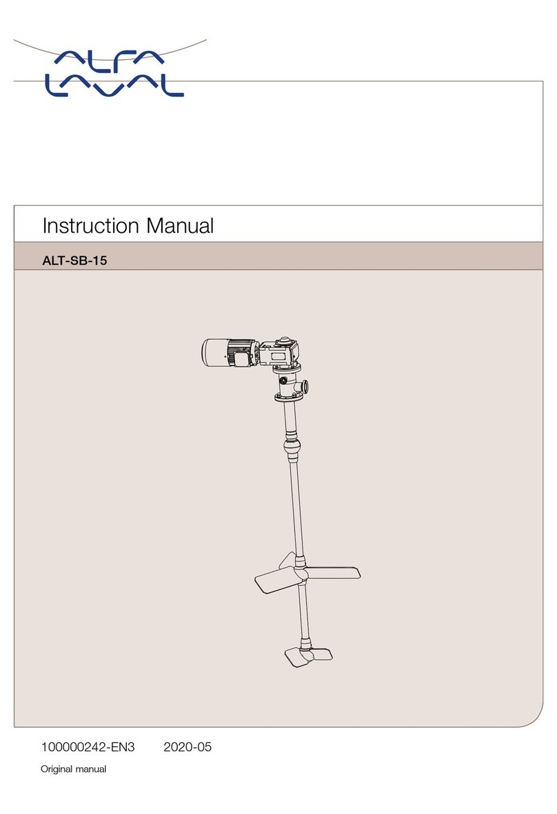 Alfalaval ALT-SB-15 instruction manual