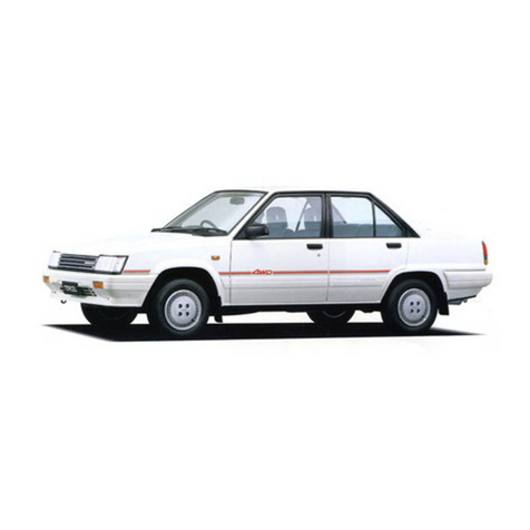 Toyota Tercel 1985 Repair manual