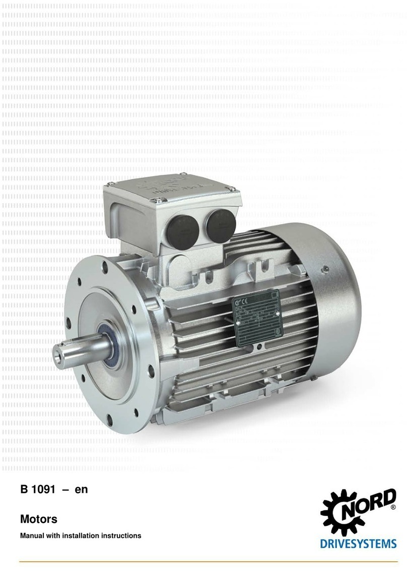 Nord Drivesystems B1091 Operating manual with installation instructions