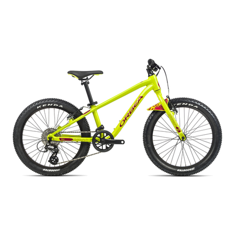 Orbea MX JUNIOR 24 TEAM 2021 User manual