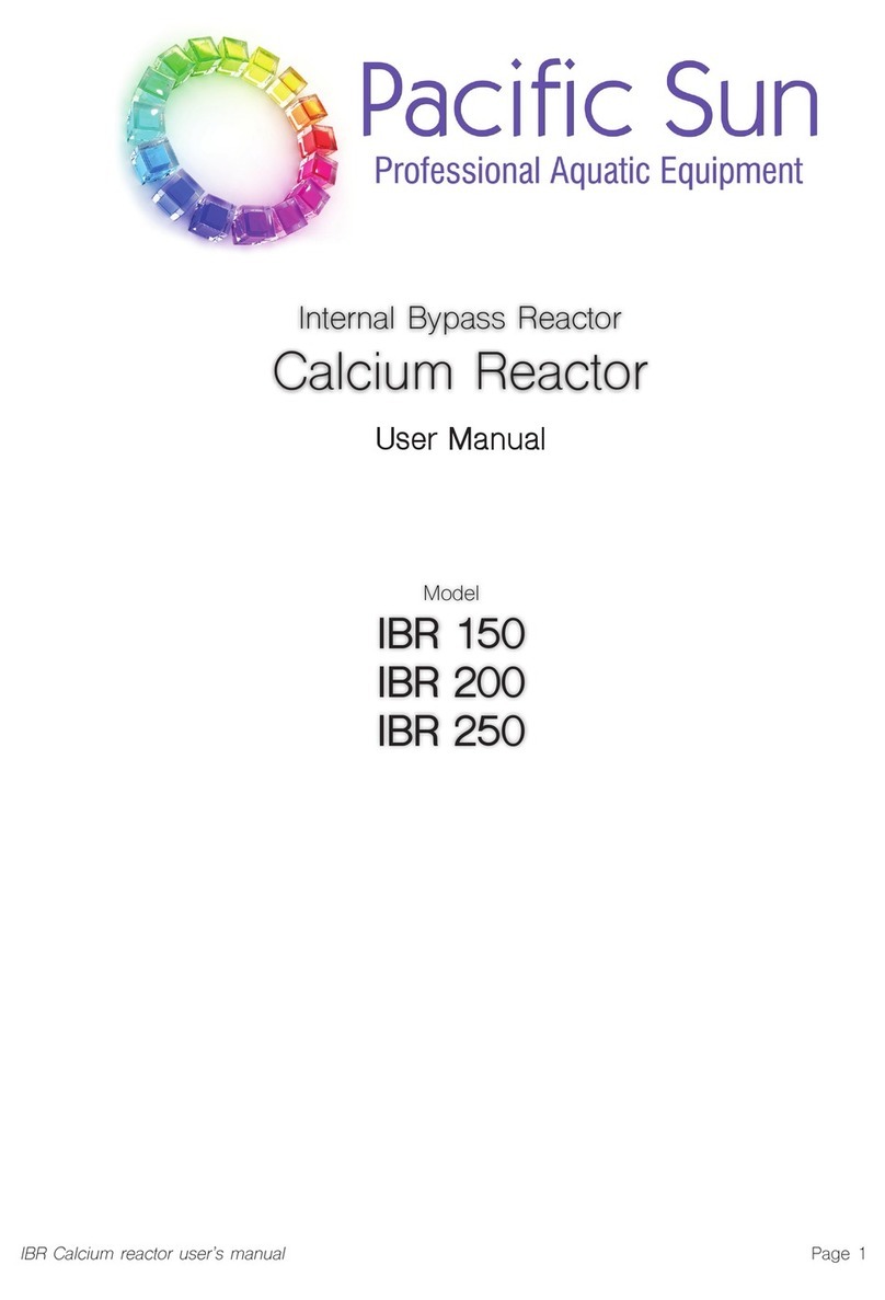 Pacific Sun IBR 150 user manual