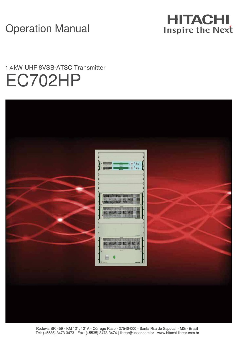 Hitachi EC702HP Operation manual