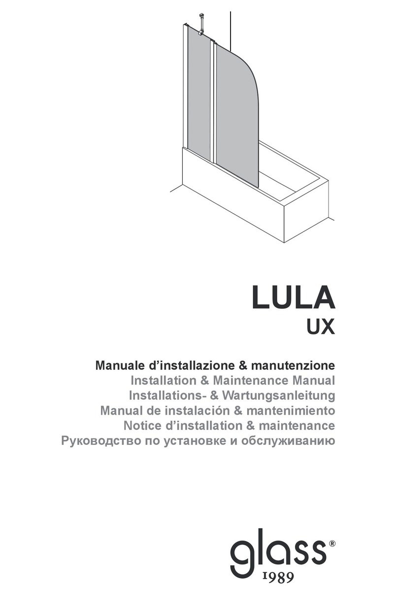 Glass LULA UX Installation & maintenance manual