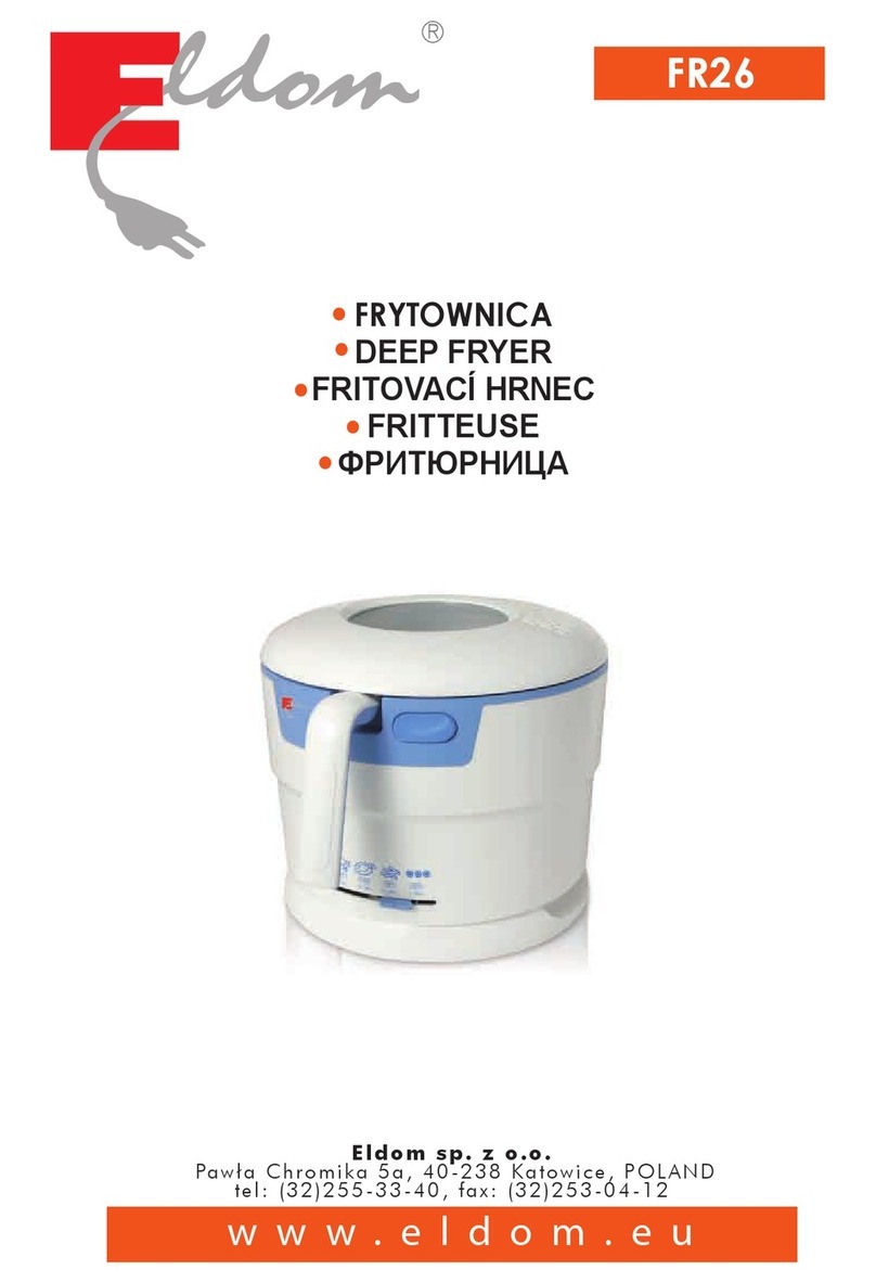 Eldom FR26 Instructions for use