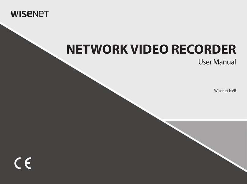 Hanwha Techwin Wisenet XRN-6410DB4 user manual Hanwha Techwin Wisenet XRN-6410DB4 user manual