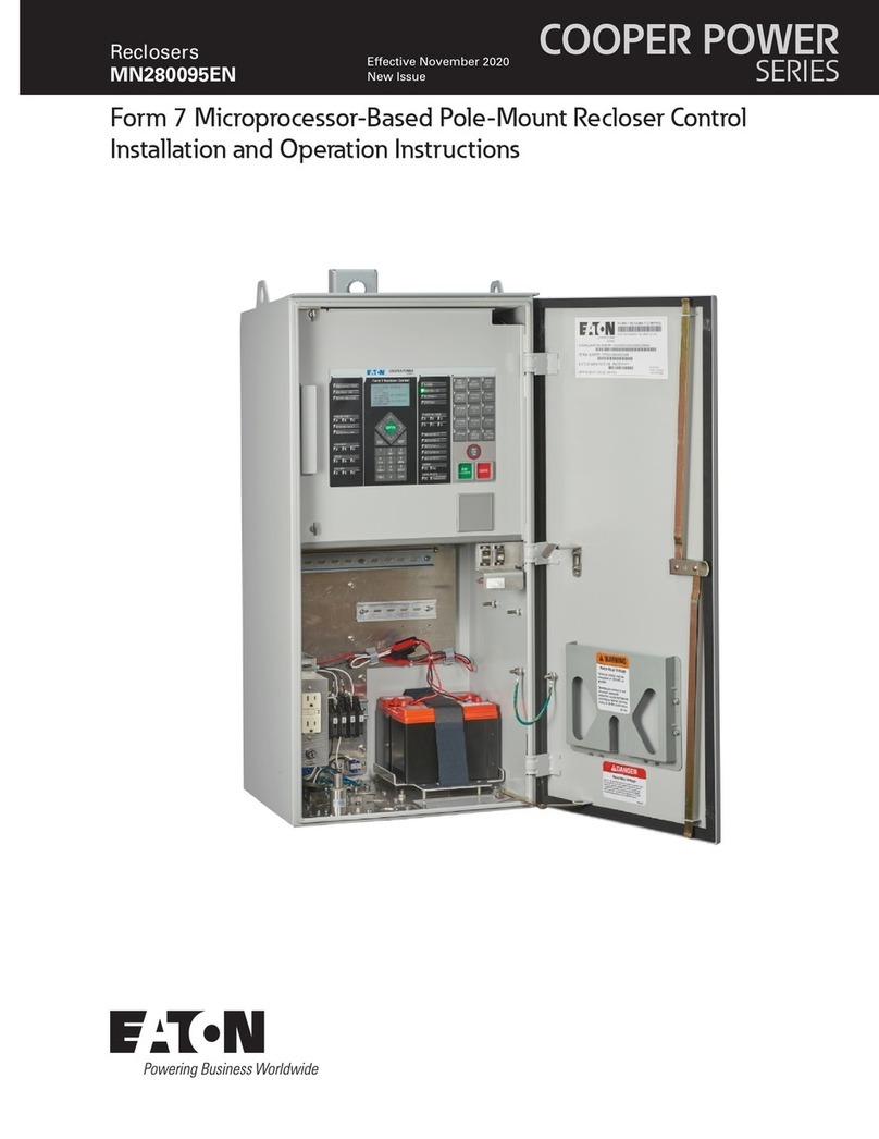 Eaton COOPER POWER SERIES User manual