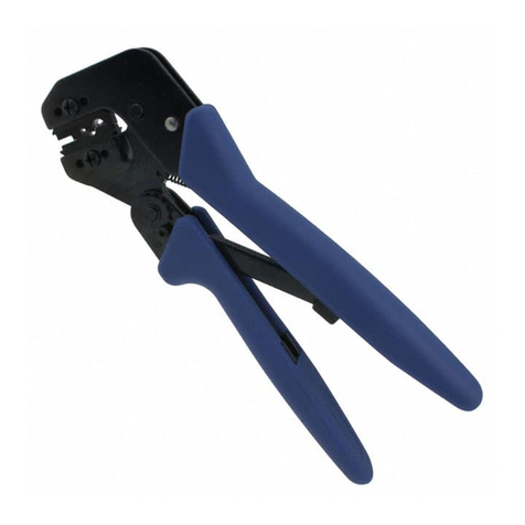 Tyco Electronics AMP PRO–CRIMPER II User manual