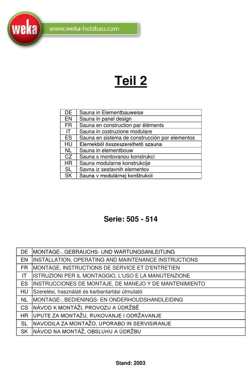 Weka 505 Series Assembly instructions