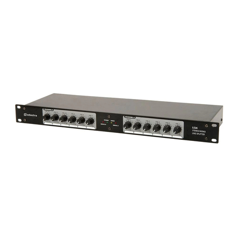 Adastra LS26 user manual