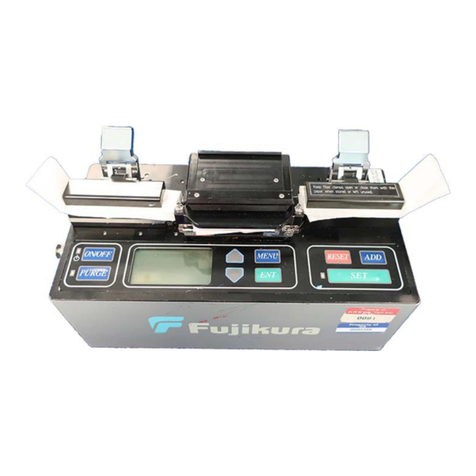 Fujikura FSR-02 Basic operation manual Fujikura FSR-02 Basic operation manual