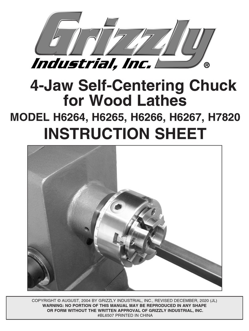 Grizzly H6264 User manual