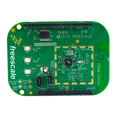 NXP Semiconductors Freescale FRDM-CR20A user guide