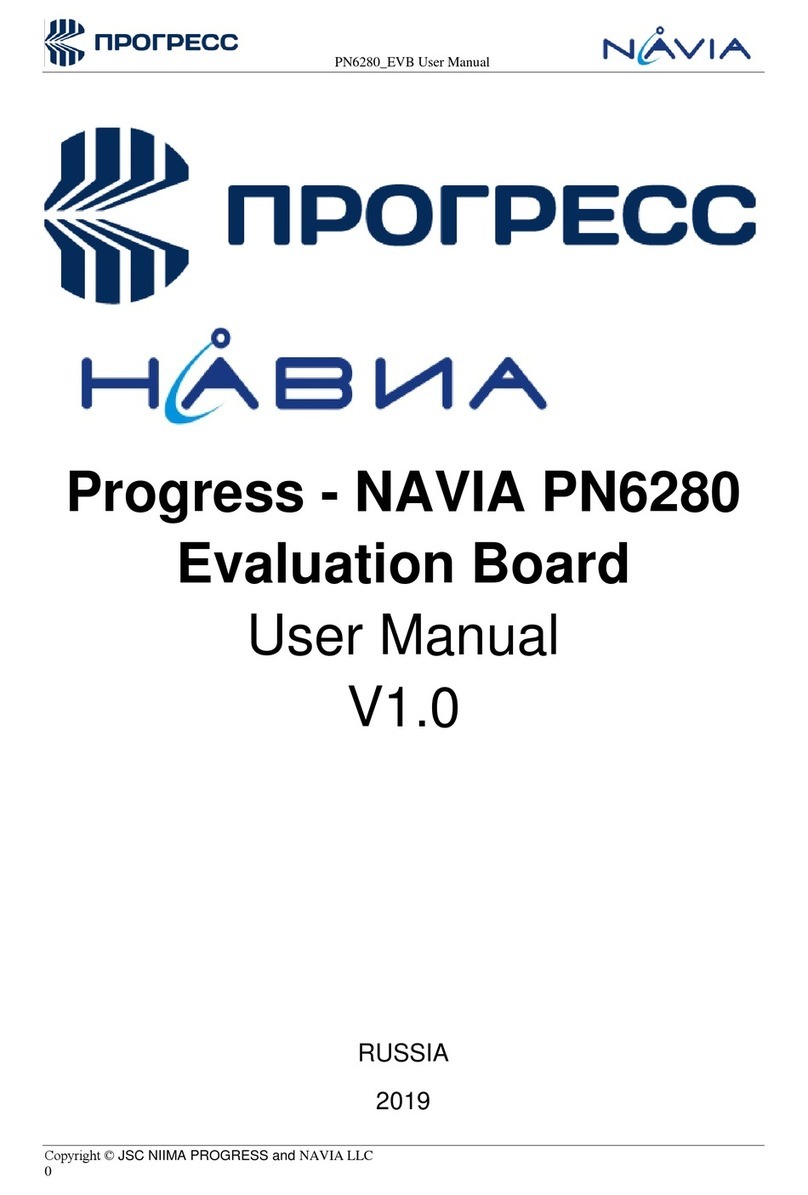 Progress NAVIA PN6280 user manual