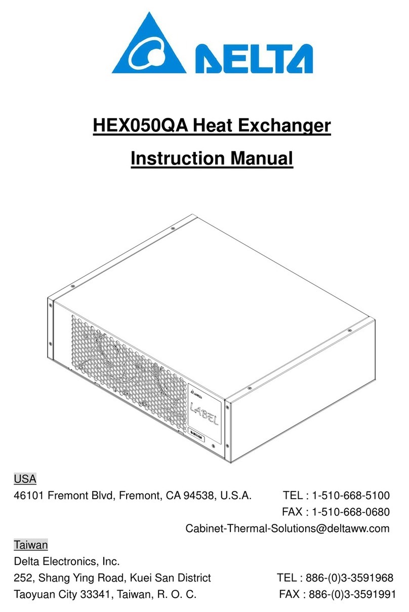 Delta HEX050QA instruction manual