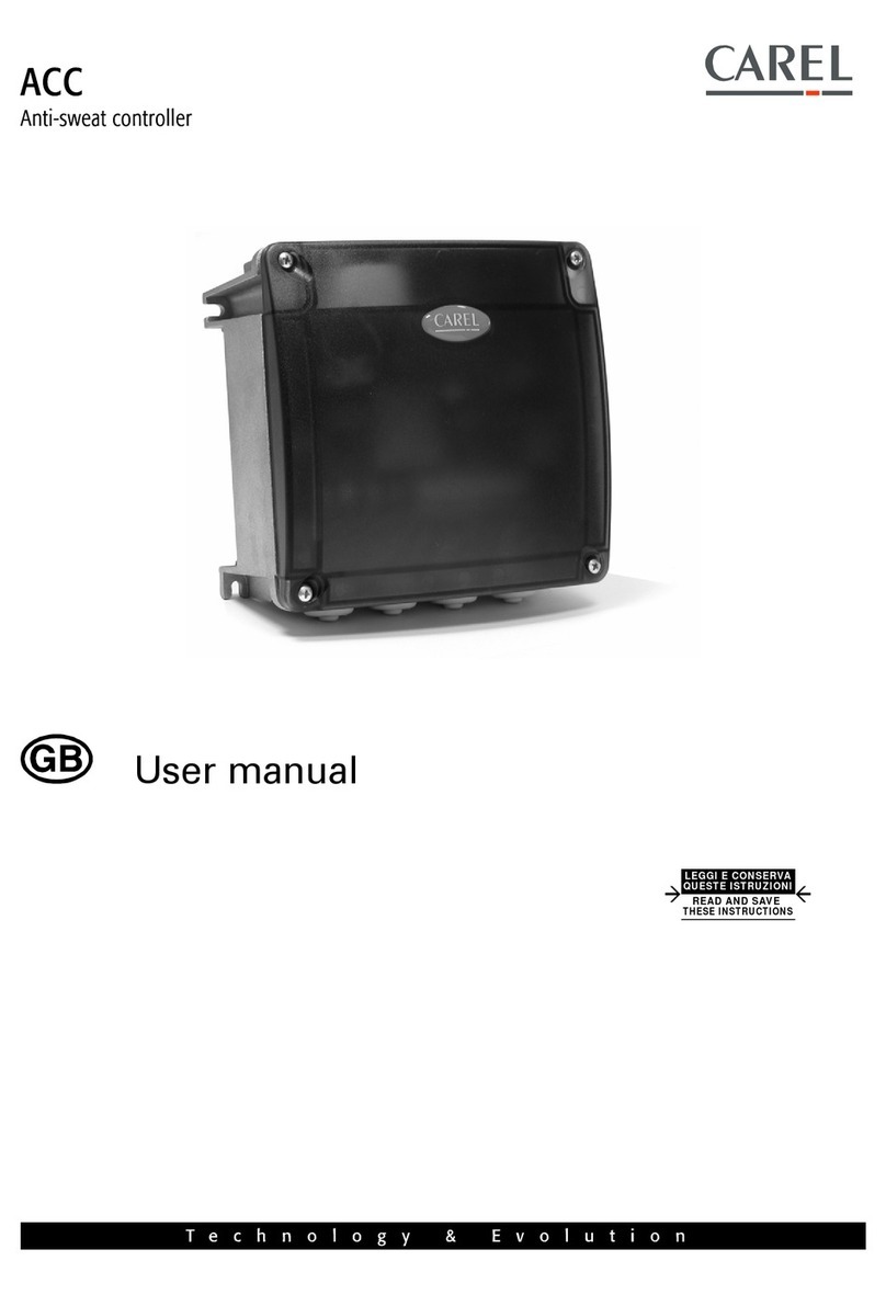 Carel ACC User manual