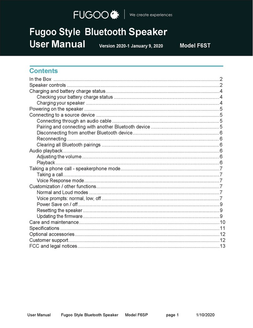 Fugoo Style user manual