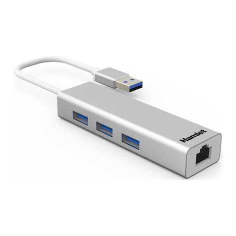 Hamlet XHUB330LAN User manual