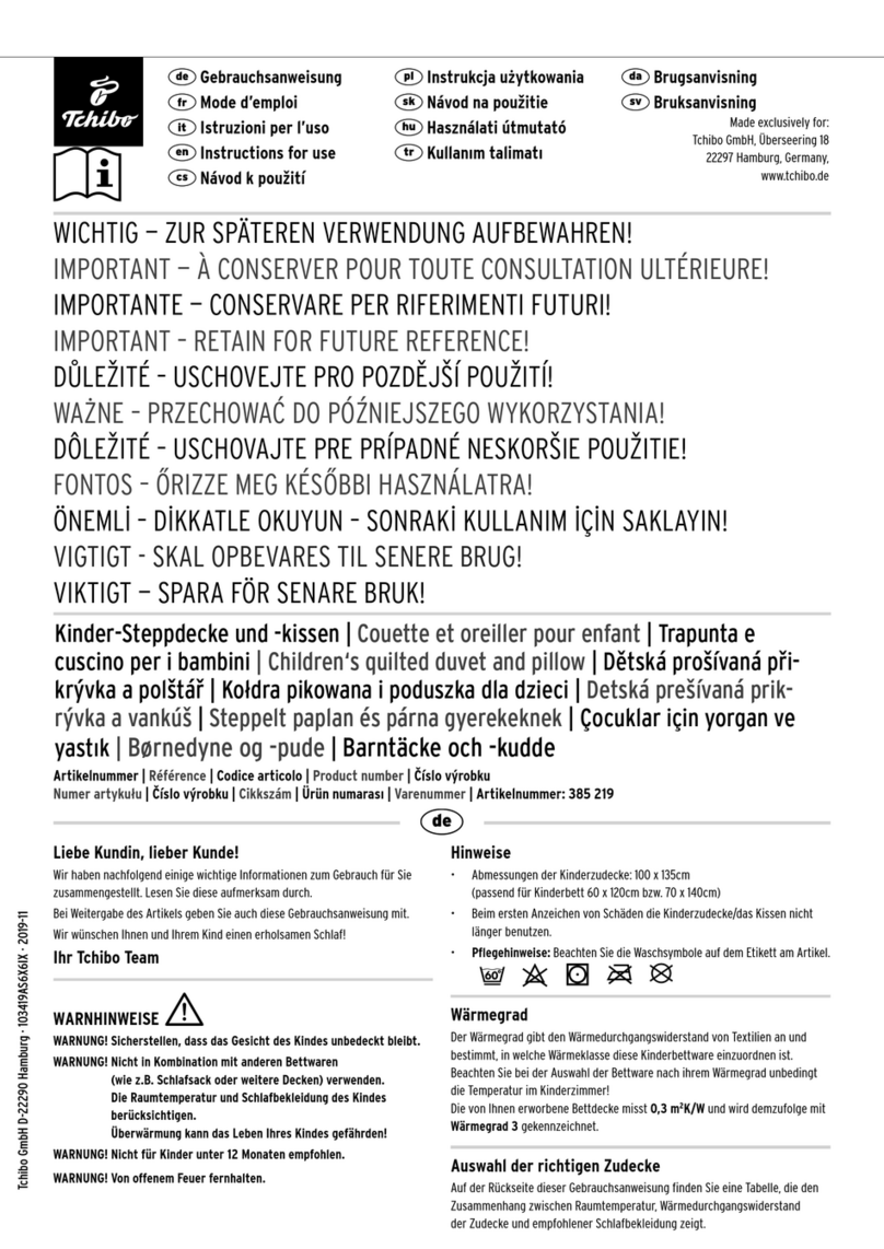 Tchibo 385 219 Instructions for use