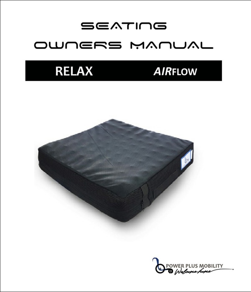 Power Plus Mobility RELAX AIRFLOW owner's manual